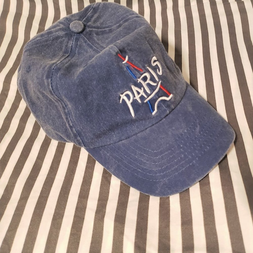Paris Denim Baseball Cap - Picture 2 of 4